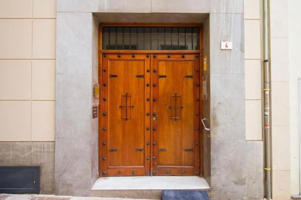 マラガPiso Junto A La Catedral, 4-5 Personasアパートメント スペイン